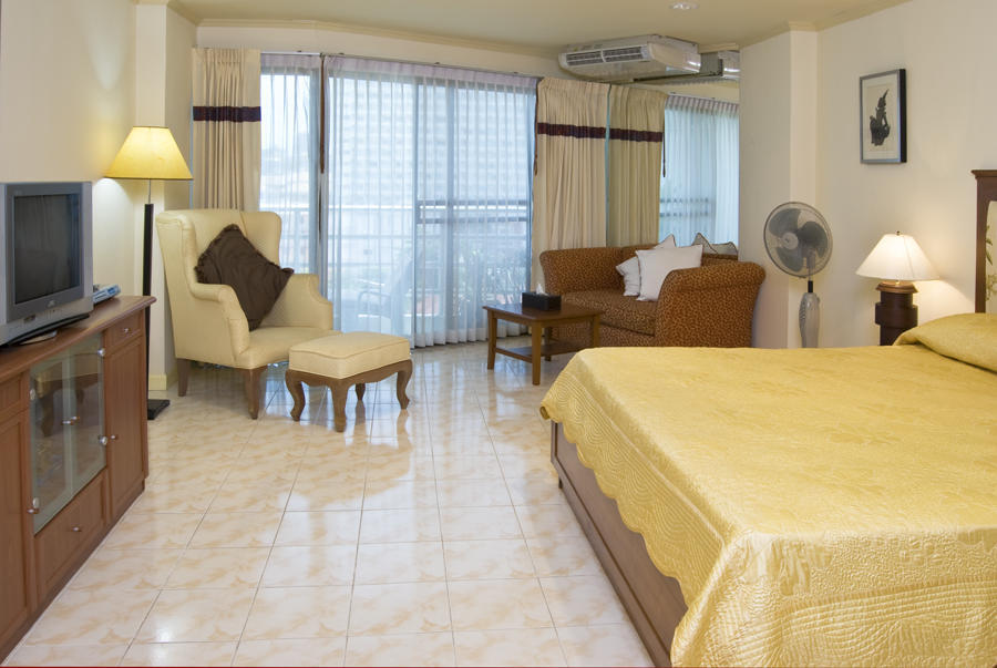 Jomtien View Talay Studio Apartments Praia de Jomtien Quarto foto